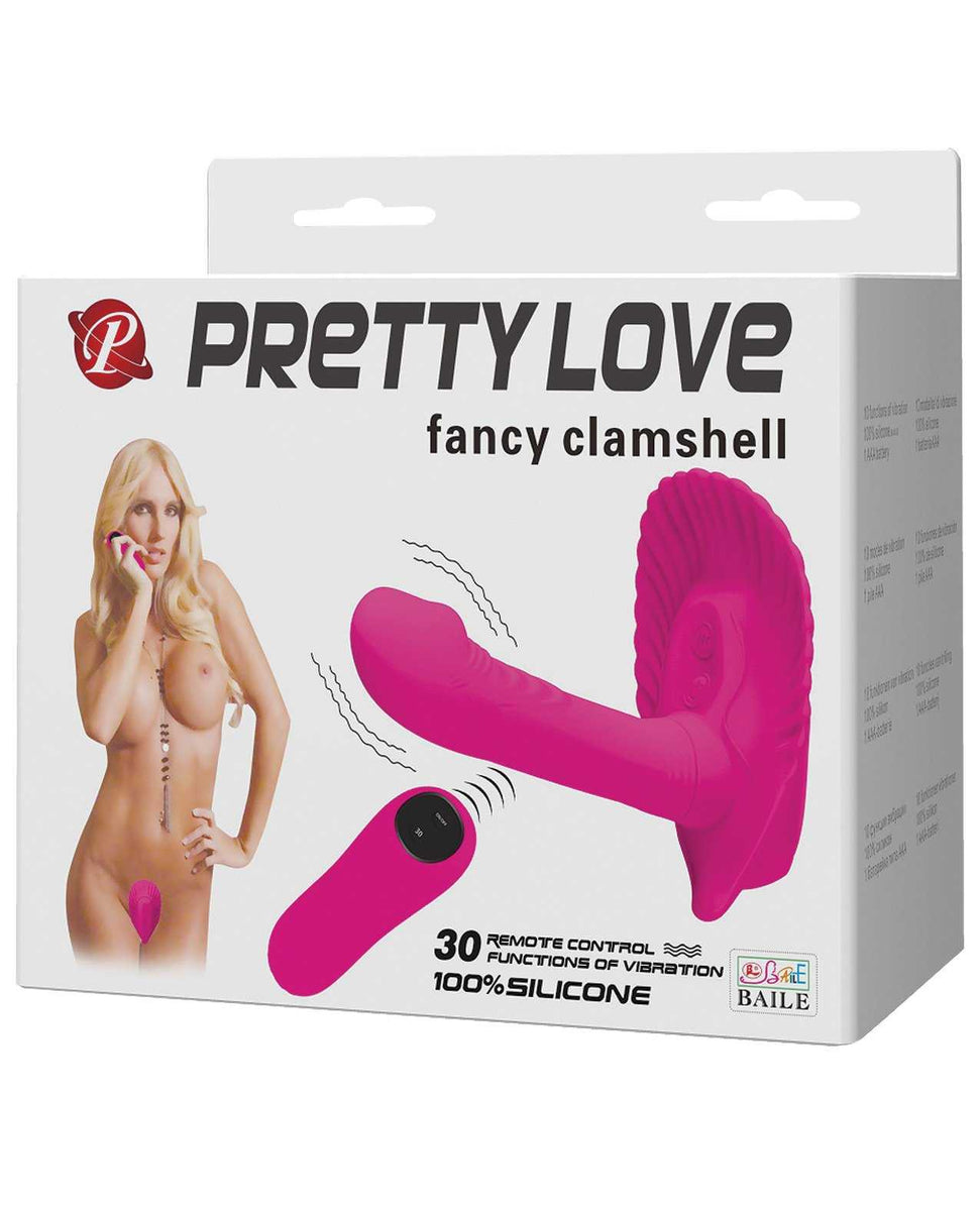 Pretty Love Fancy Remote Control Clamshell - 30 Function Fuchsia Lavish Sex Toys Pretty Love Fancy Remote Control Clamshell - 30 Function Fuchsia Lavish Sex Toys