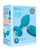 b-Vibe Remote Control Vibrating Jewel Plug (S/M) - Teal | Lavish Sex Toys