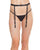 Coquette Darque Elastic & Chain Garterbelt BK O/S