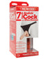 Ultra Harness 2 Set 2 w/7" Realistic Dong & Powder - Flesh