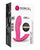 Dorcel Secret Clit Dual Stim Heating and Voice Control - Pink