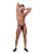 Cage Matte Strappy Ring Jock - Black