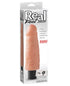 NO ETA Real Feel No. 9  Long 9" Vibe Waterproof - Mutli-speed Flesh