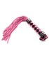 Plesur 15" Leather Flogger - Pink