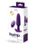 VeDO Bump Plus Rechareable Remote Control Anal Vibe - Deep Purple