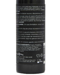 Earthly Body Edible Massage Oil - 2 oz Vanilla