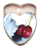 Earthly Body Suntouched Hemp Edible Candle - 4.7 oz Heart Tin Cherry | Lavish Sex Toys