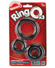 Screaming O RingO - Black Pack of 3