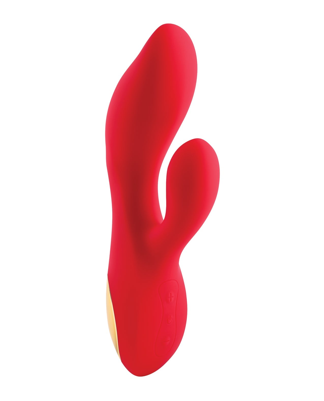 Adam & Eve Eve's Big & Curvy G Dual Stimulating Vibe - Red/Gold Lavish Sex Toys Adam & Eve Eve's Big & Curvy G Dual Stimulating Vibe - Red/Gold Lavish Sex Toys