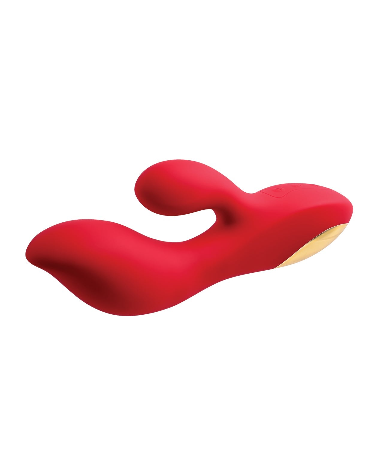 Adam & Eve Eve's Big & Curvy G Dual Stimulating Vibe - Red/Gold Lavish Sex Toys Adam & Eve Eve's Big & Curvy G Dual Stimulating Vibe - Red/Gold Lavish Sex Toys