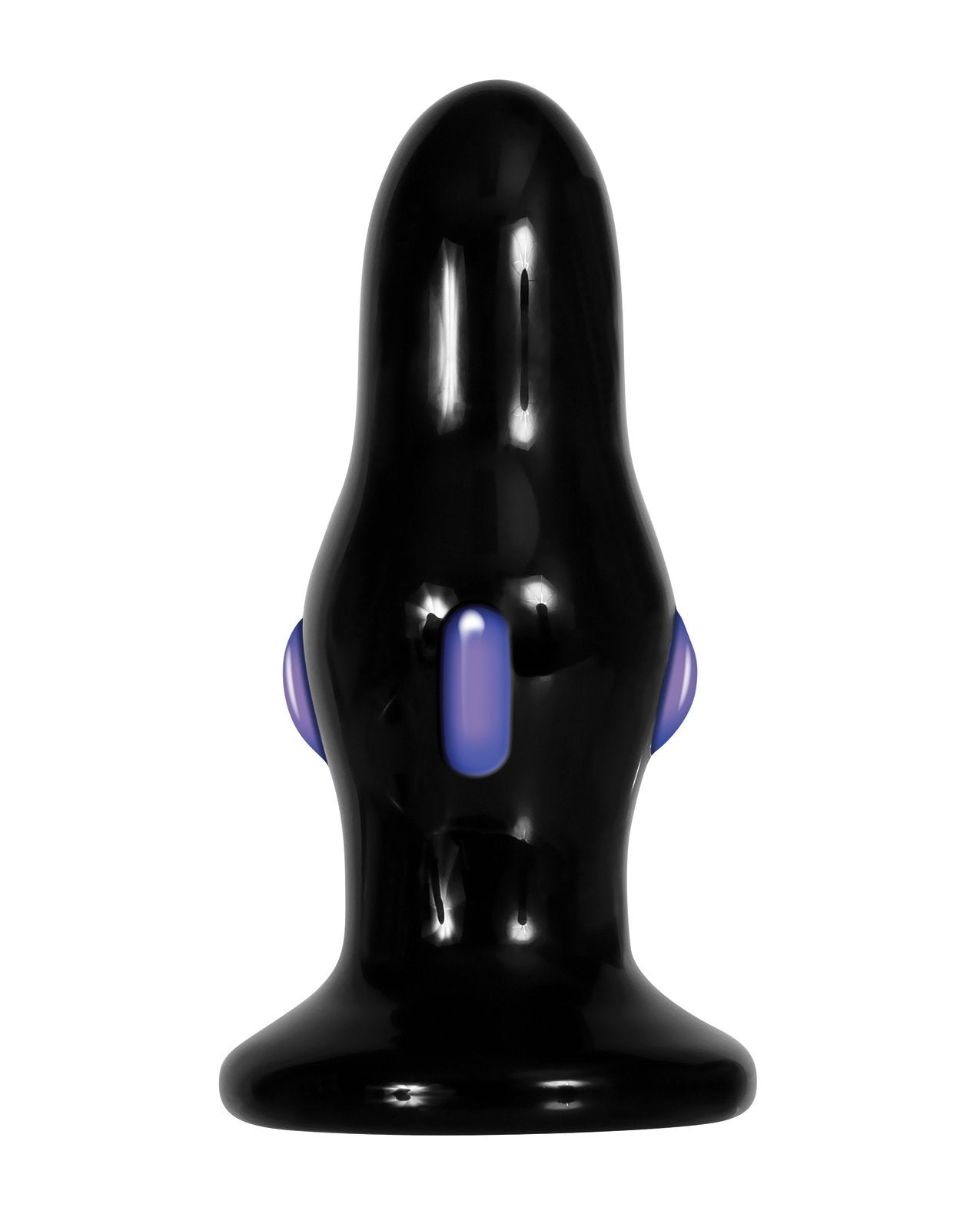 Adam & Eve Rear Rocker Vibrating Glass Anal Plug - Adam & Eve Rear Rocker Vibrating Glass Anal Plug -