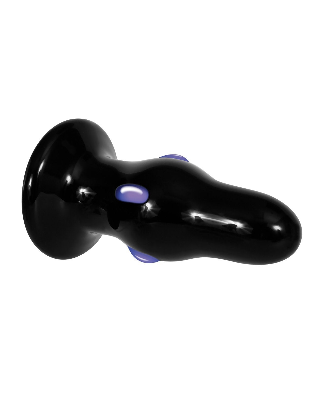 Adam & Eve Rear Rocker Vibrating Glass Anal Plug - Adam & Eve Rear Rocker Vibrating Glass Anal Plug -