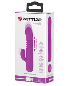 Pretty Love Leopold Mini Thruster - Fuchsia | Lavish Sex Toys