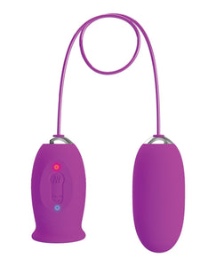 Pretty Love Daisy Silicone Licker Plus Egg - Fuchsia | Lavish Sex Toys