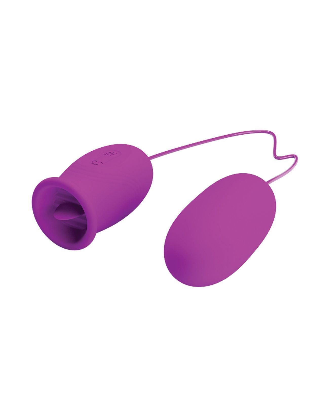 Pretty Love Daisy Silicone Licker Plus Egg - Pretty Love Daisy Silicone Licker Plus Egg -