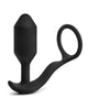 b-Vibe Vibrating Snug & Tug Medium - Black | Lavish Sex Toys
