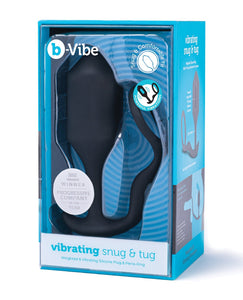 b-Vibe Vibrating Snug & Tug XL - Black | Lavish Sex Toys