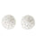 Pearl & Rhinestones Round Reusable Pasties - White O/S