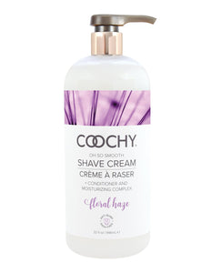 COOCHY Shave Cream - 32 oz Floral Haze | Lavish Sex Toys