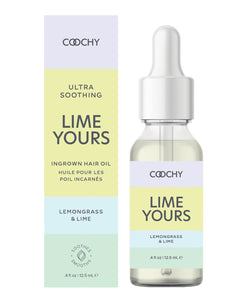 COOCHY Ultra Soothing Ingrown Hair Oil - .5 oz Lemongrass Lime | Lavish Sex Toys