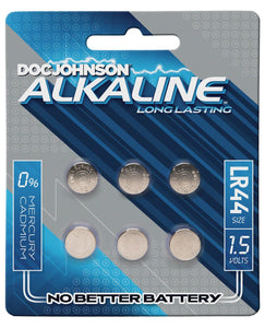 Doc Johnson Alkaline Batteries LR44 - Pack of 6
