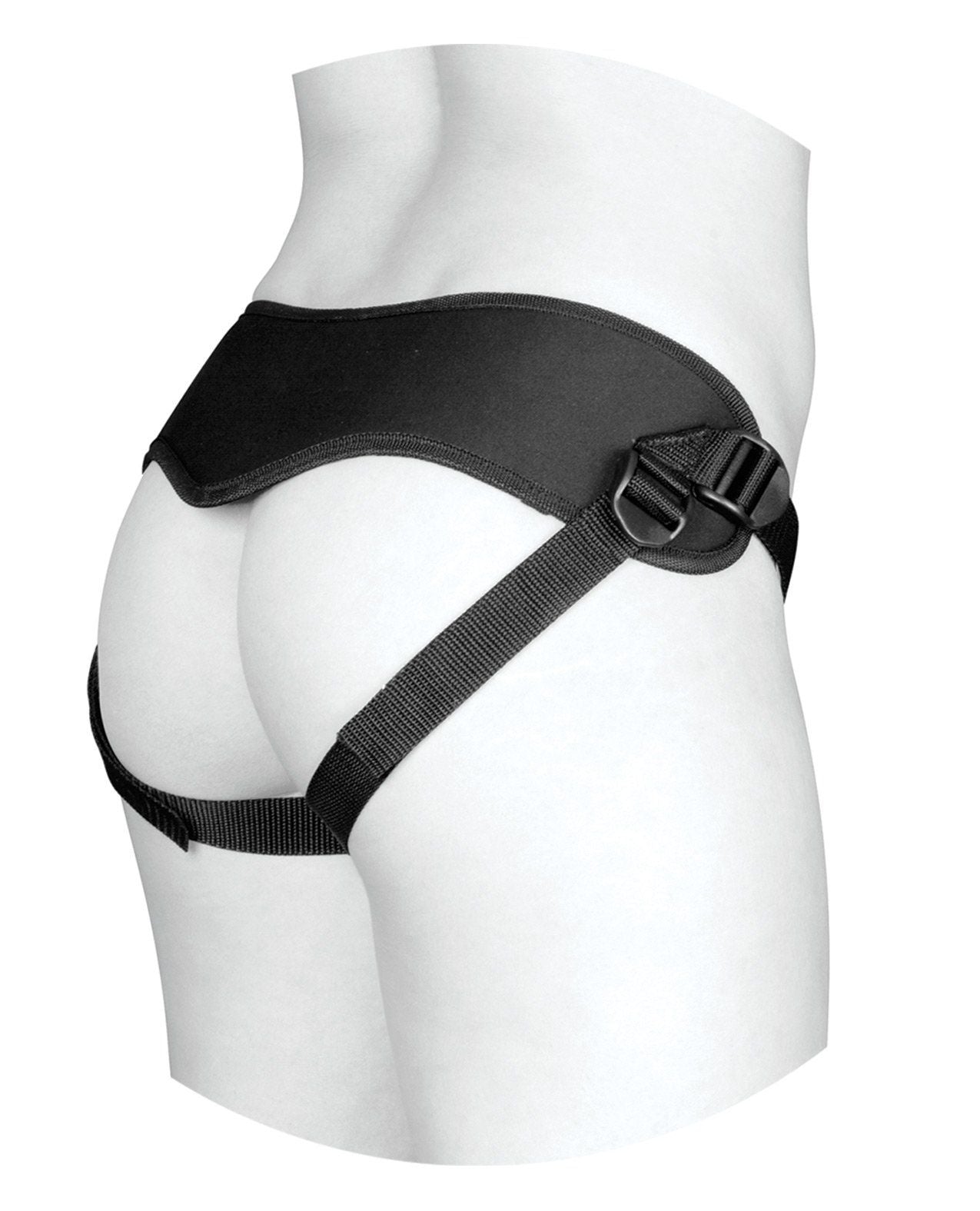 Vac-U-Lock Supreme Harness w/Vibrating Plug - Vac-U-Lock Supreme Harness w/Vibrating Plug -
