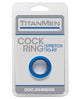 Titanmen Tools Cock Ring - Blue