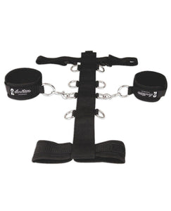 Lux Fetish 3 pc Adjustable Neck & Wristraint Set
