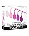 Evolved Tight & Delight 5 pc Weighted Kegel Ball Set - Assorted Colors