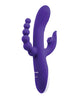 Evolved Lick Me Triple Stim Vibe - Purple | Lavish Sex Toys