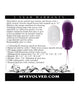 Evolved Eager Egg Vibrating & Thrusting Egg w/Remote - Purple | Lavish Sex Toys
