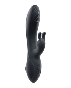 Evolved Rabbit Hole Triple Stimulation Vibrator - Black | Lavish Sex Toys