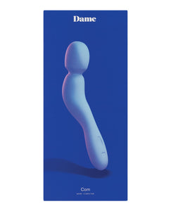 Dame Com Wand Vibrator - Periwinkle | Lavish Sex Toys