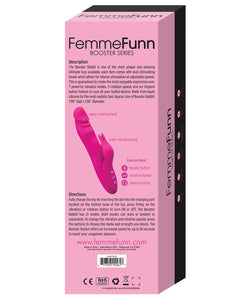 Femme Funn Booster Rabbit - Pink