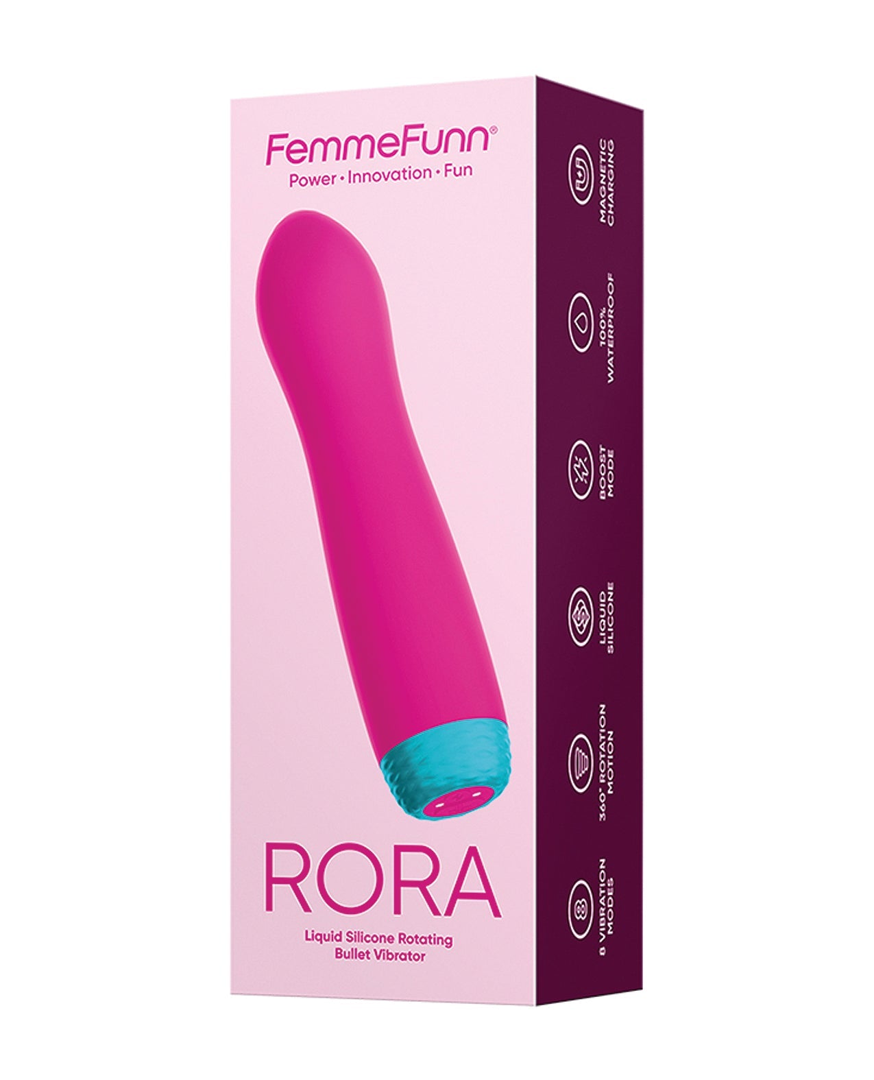Femme Funn Rora Rotating Bullet - Pink Lavish Sex Toys Femme Funn Rora Rotating Bullet - Pink Lavish Sex Toys