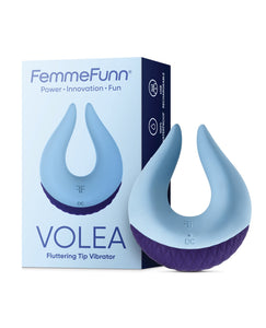 Femme Funn Volea Fluttering Tip Vibrator - Light Blue | Lavish Sex Toys