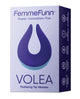Femme Funn Volea Fluttering Tip Vibrator - Dark Purple | Lavish Sex Toys