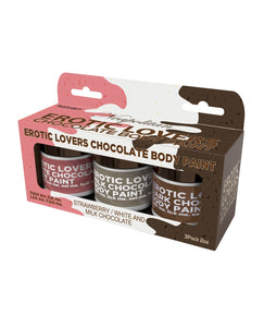 Erotic Chocolate Body Paints - Asst. Flavors | Lavish Sex Toys
