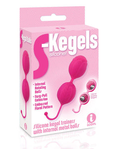 The 9's S-Kegels Silicone Balls - Pink