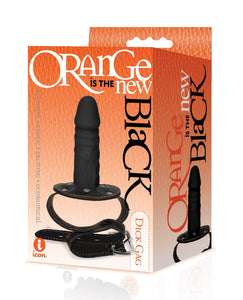 The 9's Orange is the New Black Silicone Dick Gag | Lavish Sex Toys
