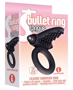 The 9's S Bullet Ring - Tongue