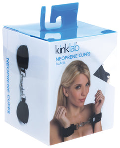 KinkLab Neoprene Cuffs - Black