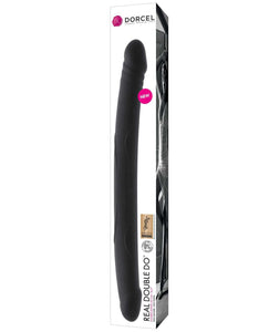 Dorcel Real Double Do 16.5" Dong - Black | Lavish Sex Toys