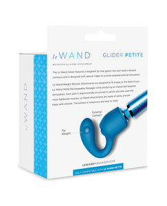 Le Wand Petite Glider Weighted Silicone Attachment | Lavish Sex Toys