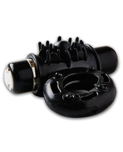 Nu Sensuelle Bullet Ring Cockring 7 Function - Black