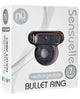 Nu Sensuelle Bullet Ring Cockring 7 Function - Black