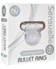 Nu Sensuelle Bullet Ring Cockring 7 Function - Clear