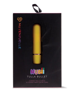 Nu Sensuelle Nubii Tulla 10 Speed Bullet - Yellow | Lavish Sex Toys