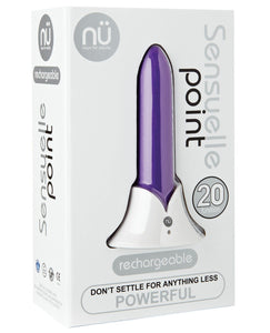 Nu Sensuelle Point Rechargeable Bullet - Purple