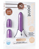 Nu Sensuelle Point Plus Rechargeable Bullet - Purple